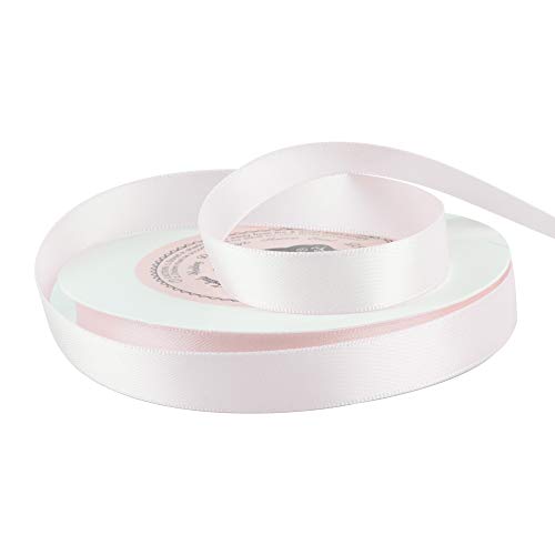 Double Faced Satin Ribbon 1/2(inch)(13mm) Satin Ribbon Pink Satin
