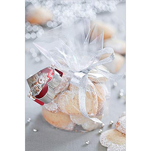 25 Yards/roll) 50mm Silver Christmas Gift Packaging Ribbon High Quality  Wedding Shiny Metal Ribbon - AliExpress