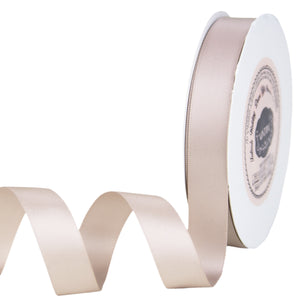 VATIN 5/8 inch Double Faced Polyester Satin Ribbon - 25 Yard Spool, Perfect for Wedding Decor, Wreath, Baby Shower,Gift Package Wrapping and Other Projects