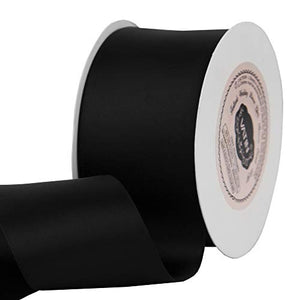 VATIN 2 inches Solid Double Faced Polyester Satin Ribbon for Craft, Gift Wrapping, Hair Bow, Wedding Deco 25 Yard Spool