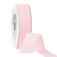 VATIN 1" Grosgrain Ribbon, 50-Yard,25 Yards Each Roll Perfect for Wedding Decor, Wreath, Baby Shower,Gift Package Wrapping and Other Projects Light Pink