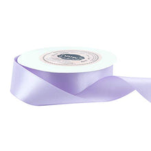 VATIN 1 inch Double Faced Polyester Satin Ribbon Lavender - 25 Yard Spool, Perfect for Wedding, Wreath, Baby Shower,Packing and Other Projects