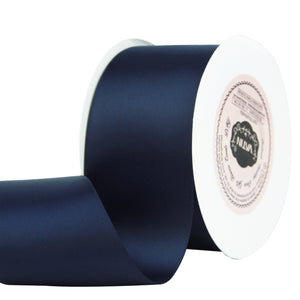 VATIN 2 inches Solid Double Faced Polyester Satin Ribbon for Craft, Gift Wrapping, Hair Bow, Wedding Deco 25 Yard Spool