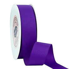 VATIN 1" Grosgrain Ribbon, 50-Yard,25 Yards Each Roll Perfect for Wedding Decor, Wreath, Baby Shower,Gift Package Wrapping and Other Projects Purple