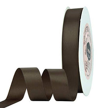 VATIN 5/8 inch Double Faced Polyester Dark Olive Satin Ribbon - 25 Yard Spool, Perfect for Wedding Decor, Wreath, Baby Shower,Gift Package Wrapping and Other Projects