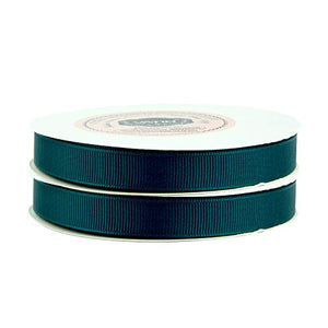 VATIN 1/2" Grosgrain Ribbon, 50-Yard,25 Yards Each Roll Perfect for Wedding Decor, Wreath, Baby Shower,Gift Package Wrapping and Other Projects Teal