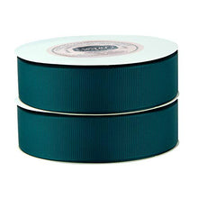 VATIN 1" Grosgrain Ribbon, 50-Yard,25 Yards Each Roll Perfect for Wedding Decor, Wreath, Baby Shower,Gift Package Wrapping and Other Projects Teal