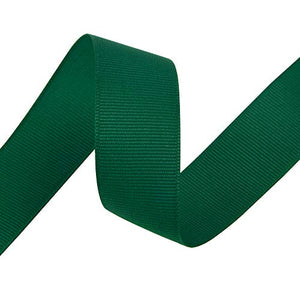 VATIN 1" Grosgrain Ribbon, 50-Yard,25 Yards Each Roll Perfect for Wedding Decor, Wreath, Baby Shower,Gift Package Wrapping and Other Projects Forest Green
