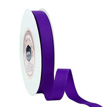 VATIN 1/2" Grosgrain Ribbon, 50-Yard,25 Yards Each Roll Perfect for Wedding Decor, Wreath, Baby Shower,Gift Package Wrapping and Other Projects Purple