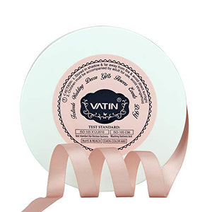 VATIN 3/8 inches Double Faced Rose Gold Polyester Satin Ribbon - 50 Yards for Gift Wrapping Ornaments Party Favor Braids Baby Shower Decoration Floral Arrangement Craft Supplies