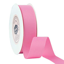 VATIN 1" Grosgrain Ribbon, 50-Yard,25 Yards Each Roll Perfect for Wedding Decor, Wreath, Baby Shower,Gift Package Wrapping and Other Projects Hot Pink