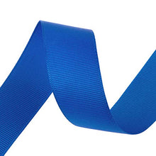 VATIN 1" Grosgrain Ribbon, 50-Yard,25 Yards Each Roll Perfect for Wedding Decor, Wreath, Baby Shower,Gift Package Wrapping and Other Projects Royal Blue/Sapphire Blue